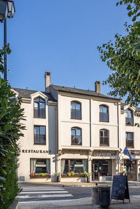 Façade de l'hôtel